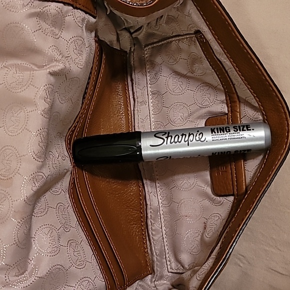 Michael Kors Hamilton Whipped Brown Clutch Shoulder bag Leather - Picture 11 of 11